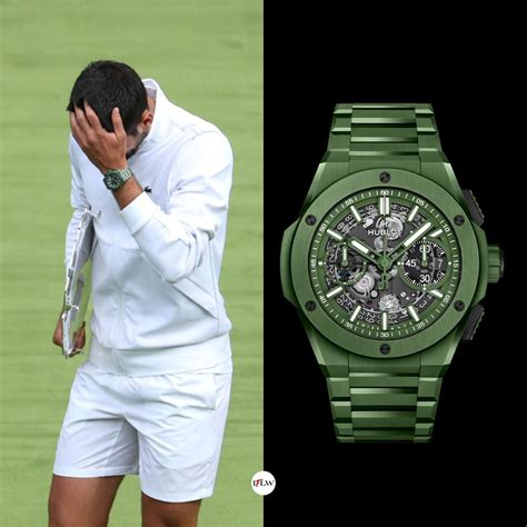 djokovic hublot wimbledon|Djokovic watches.